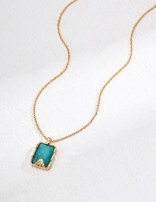 Aqua Poise Necklace