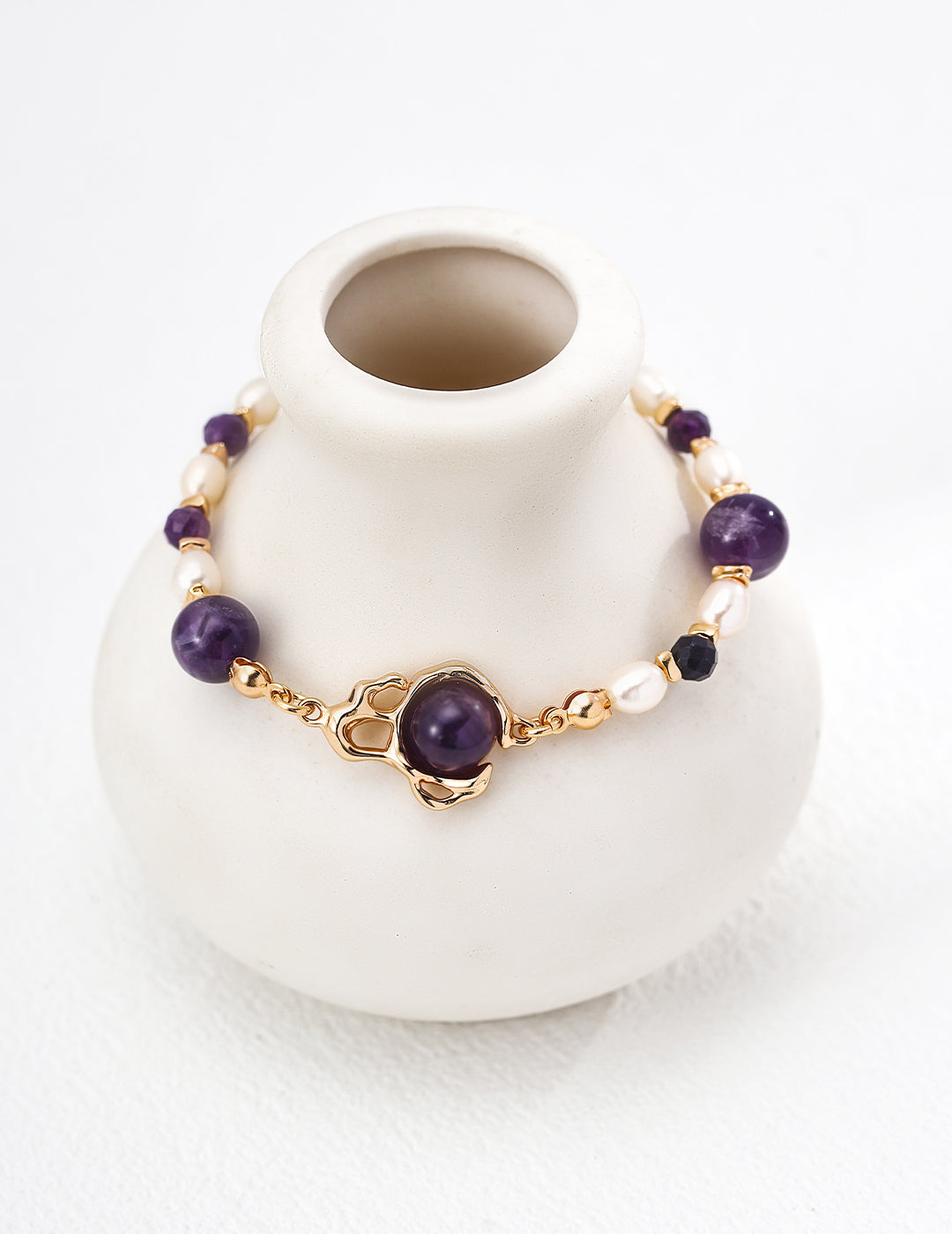 Amethyst Flow Bracelet