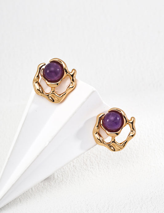 Amethyst Flow Earrings