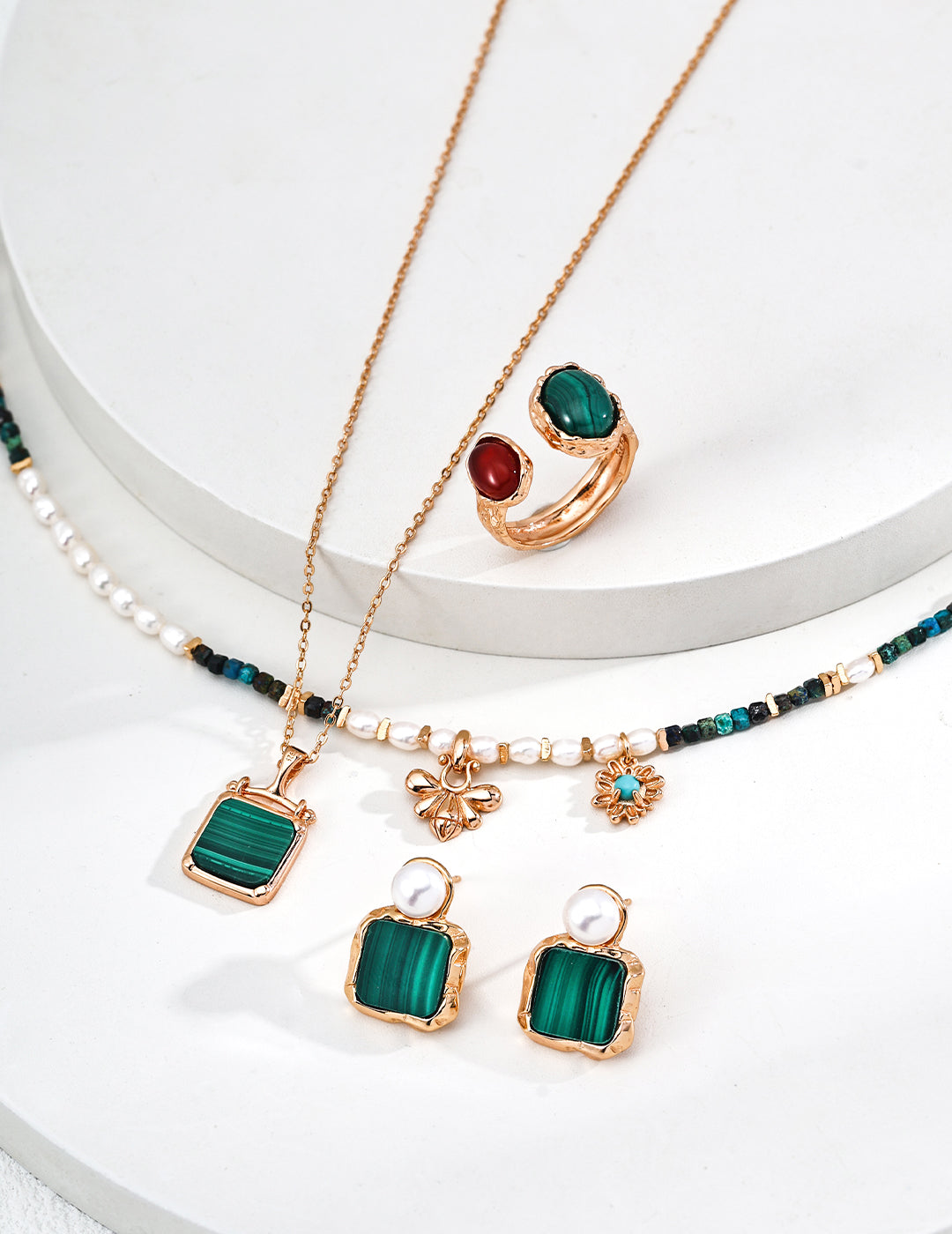 Jardin Serein Necklace-Flow Edition