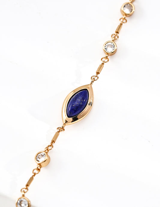 Lapis Ray Bracelet