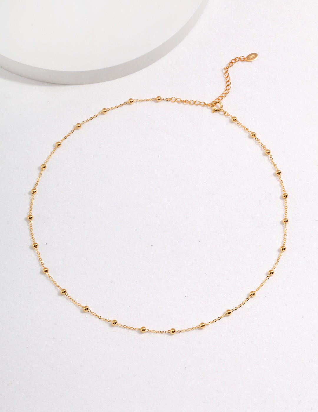 Halo Minimal Chain Necklace