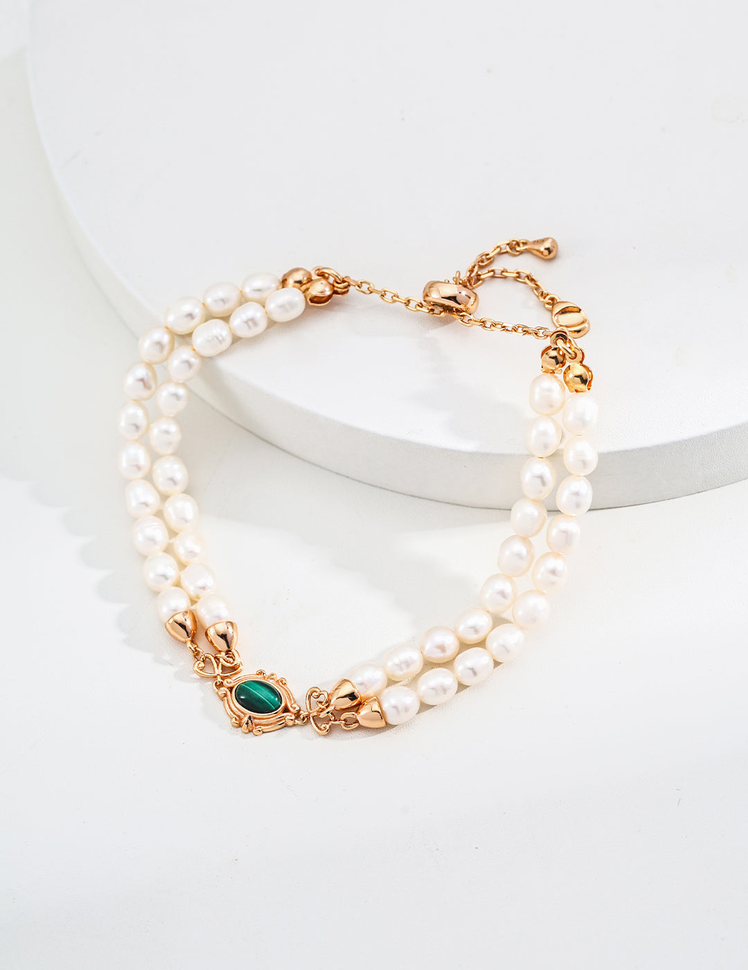 Jardin Serein Double Pearl Bracelet