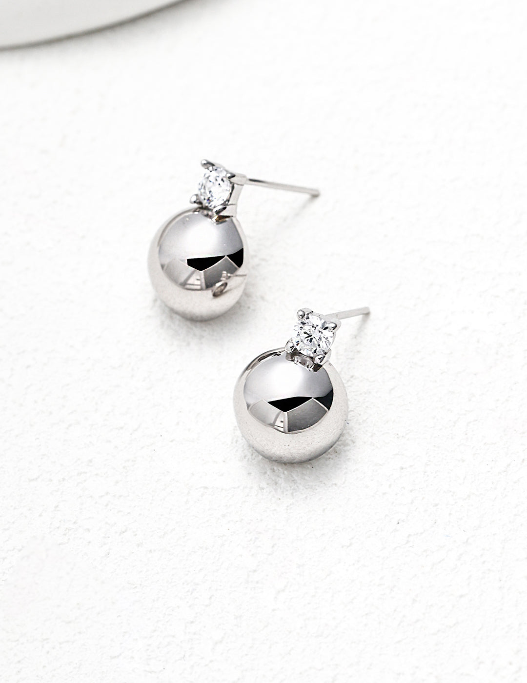 Clear Point Earring