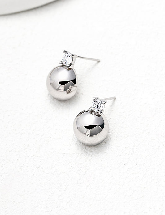 Clear Point Earring