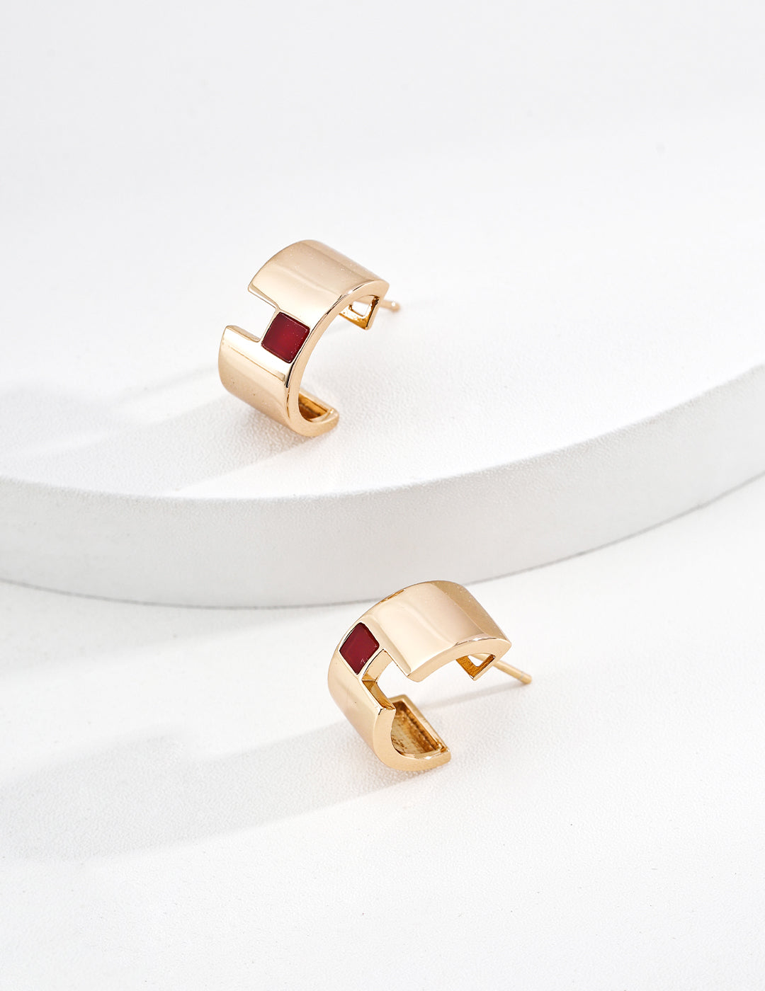 Stone Point Earring