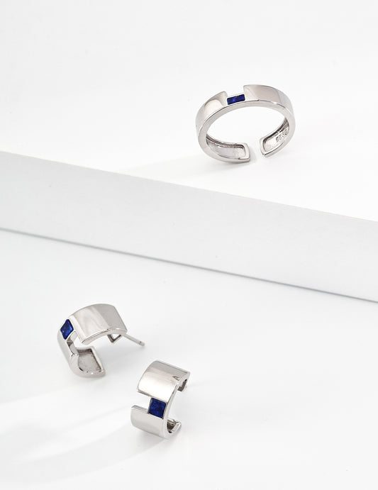 Stone Point Earring