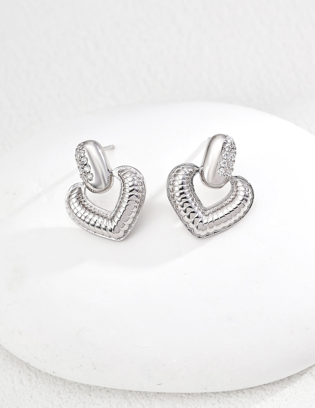 Heartline Earrings