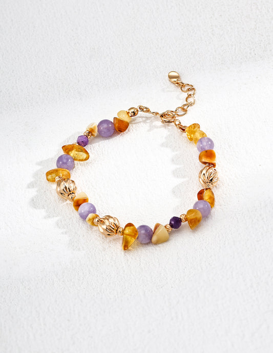 Solara Amethyst Bracelet