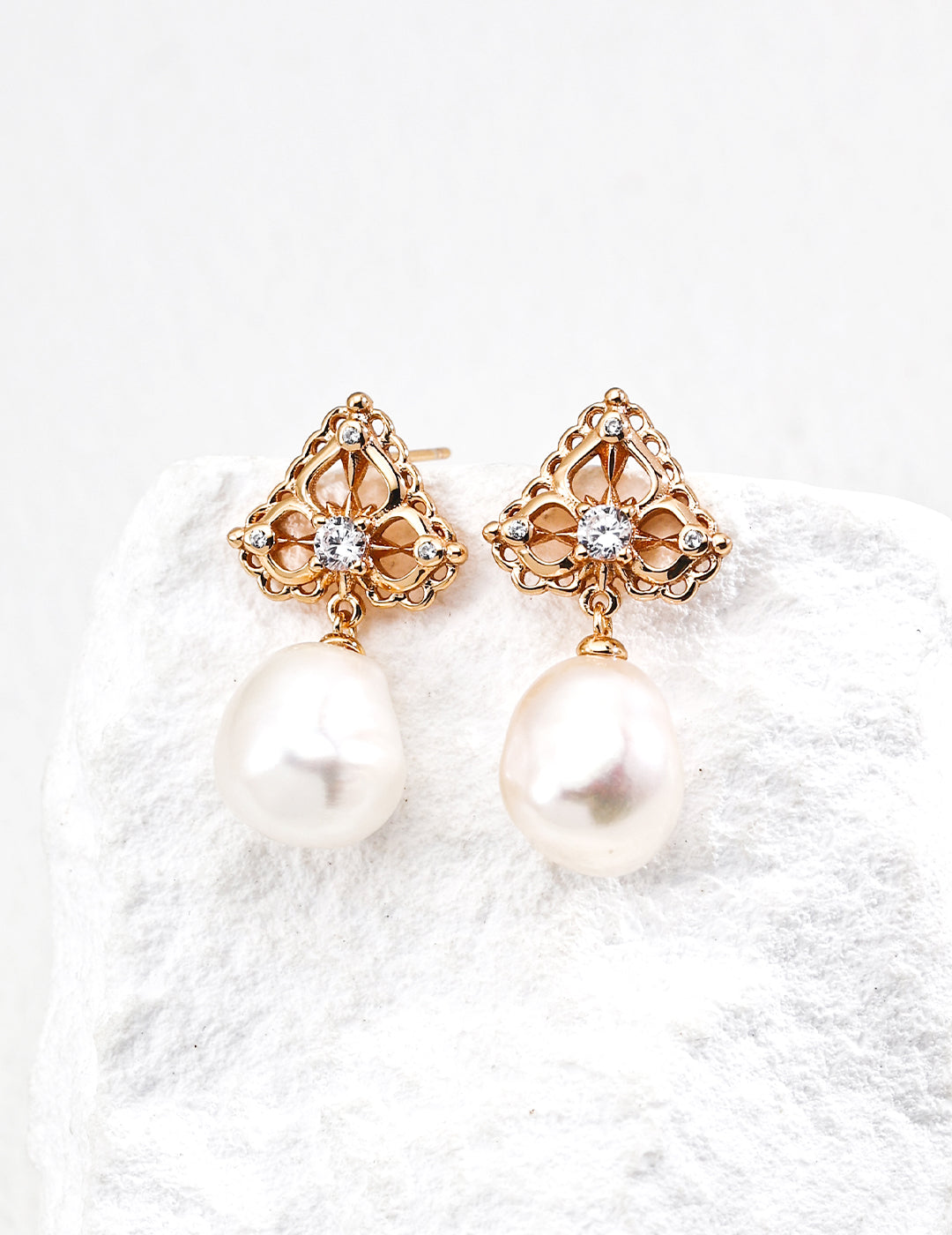 Baroque Bloom Earrings