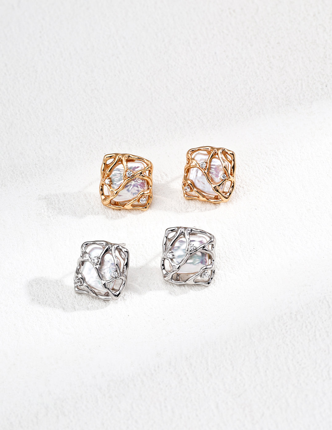 Ripple Gleam Earrings