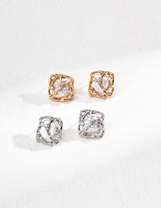 Ripple Gleam Earrings