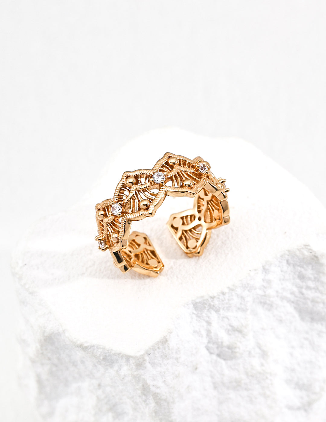 Solenne Lace Ring