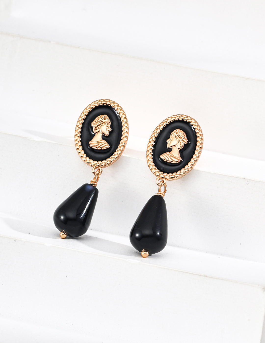 Muse Cameo Earrings