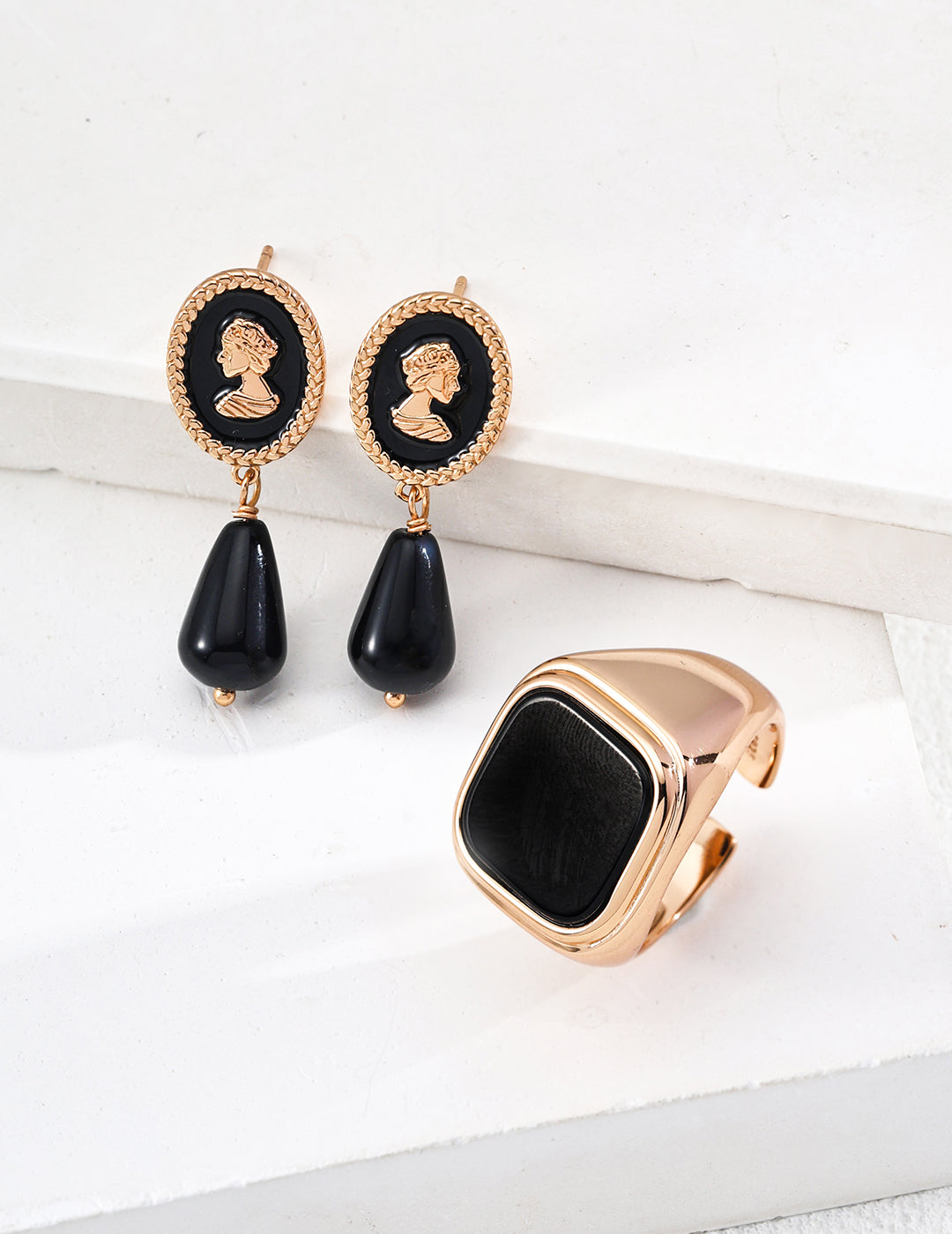 Muse Cameo Earrings
