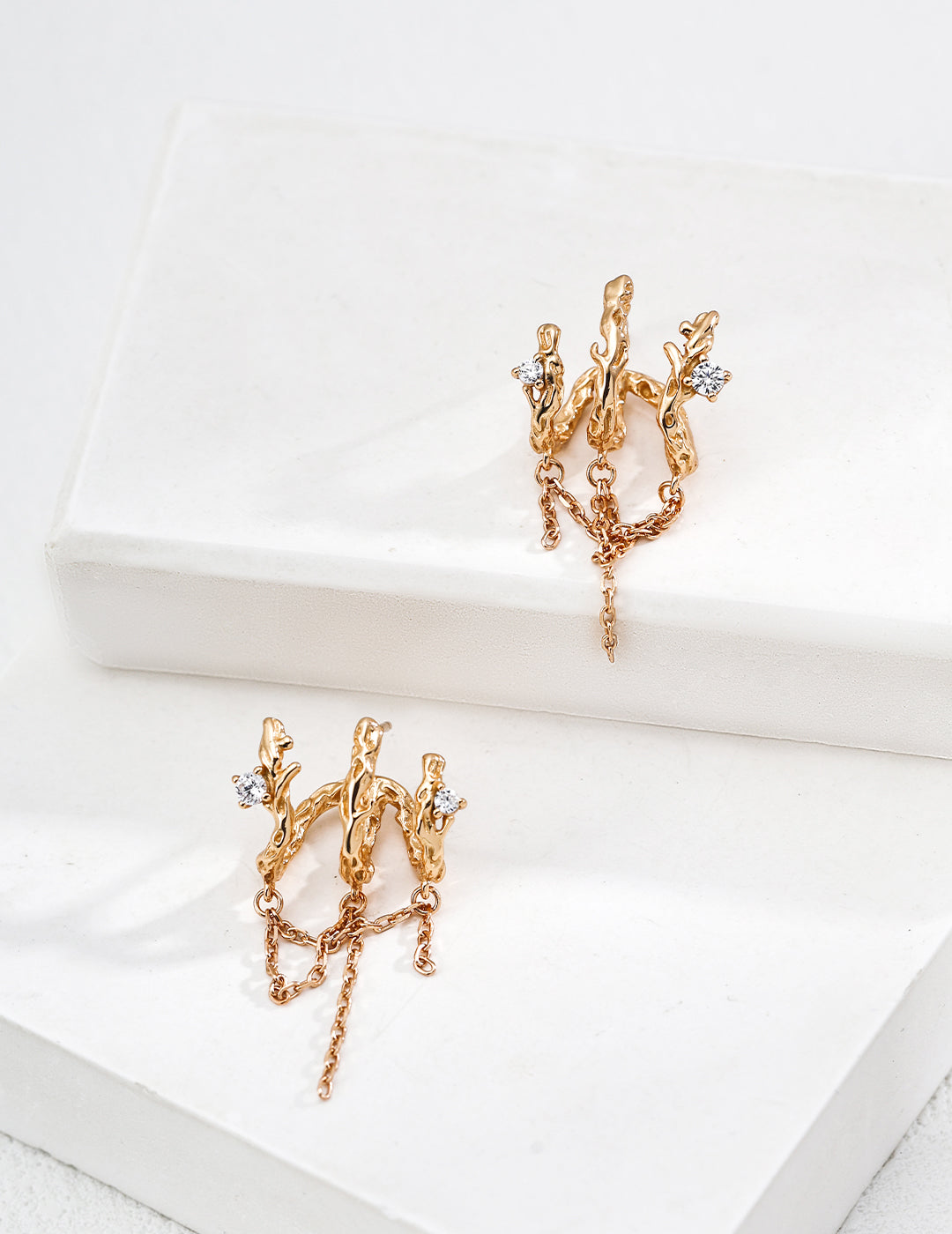Golden Drift Earring