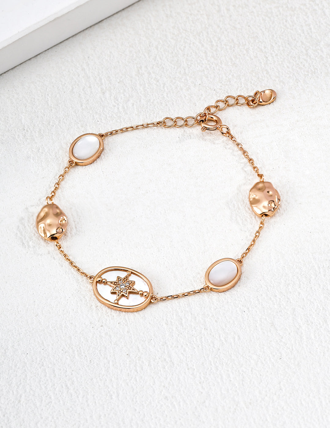 Nacre Lapis Bracelet