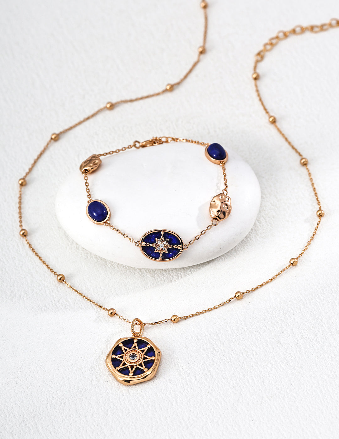 Nacre Lapis Bracelet