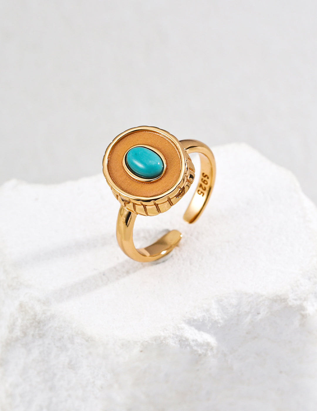 Stone Meridian Ring