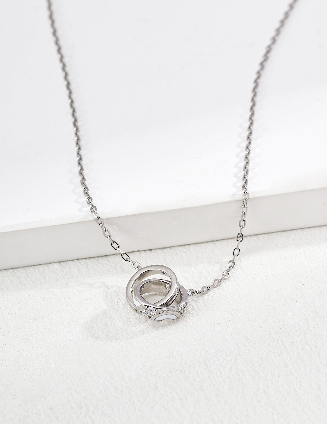 Glazed Orbit Necklace