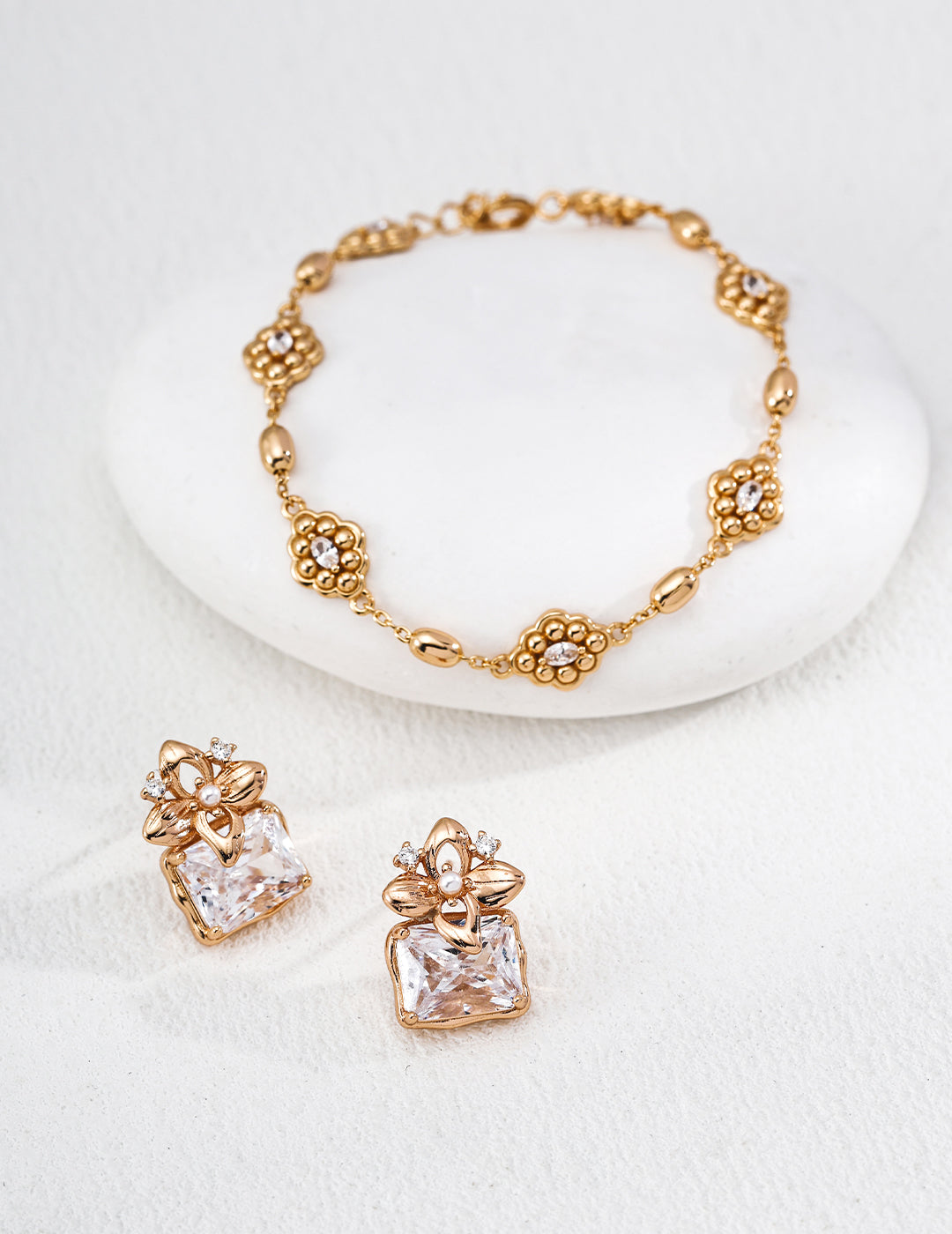 Clear Aura Earrings