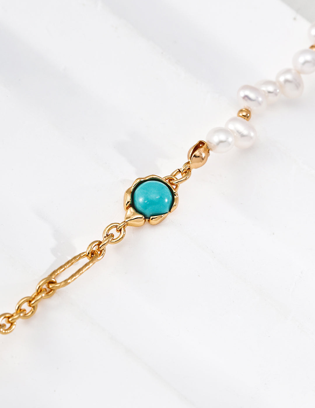 Turquoise Pearl Bracelet