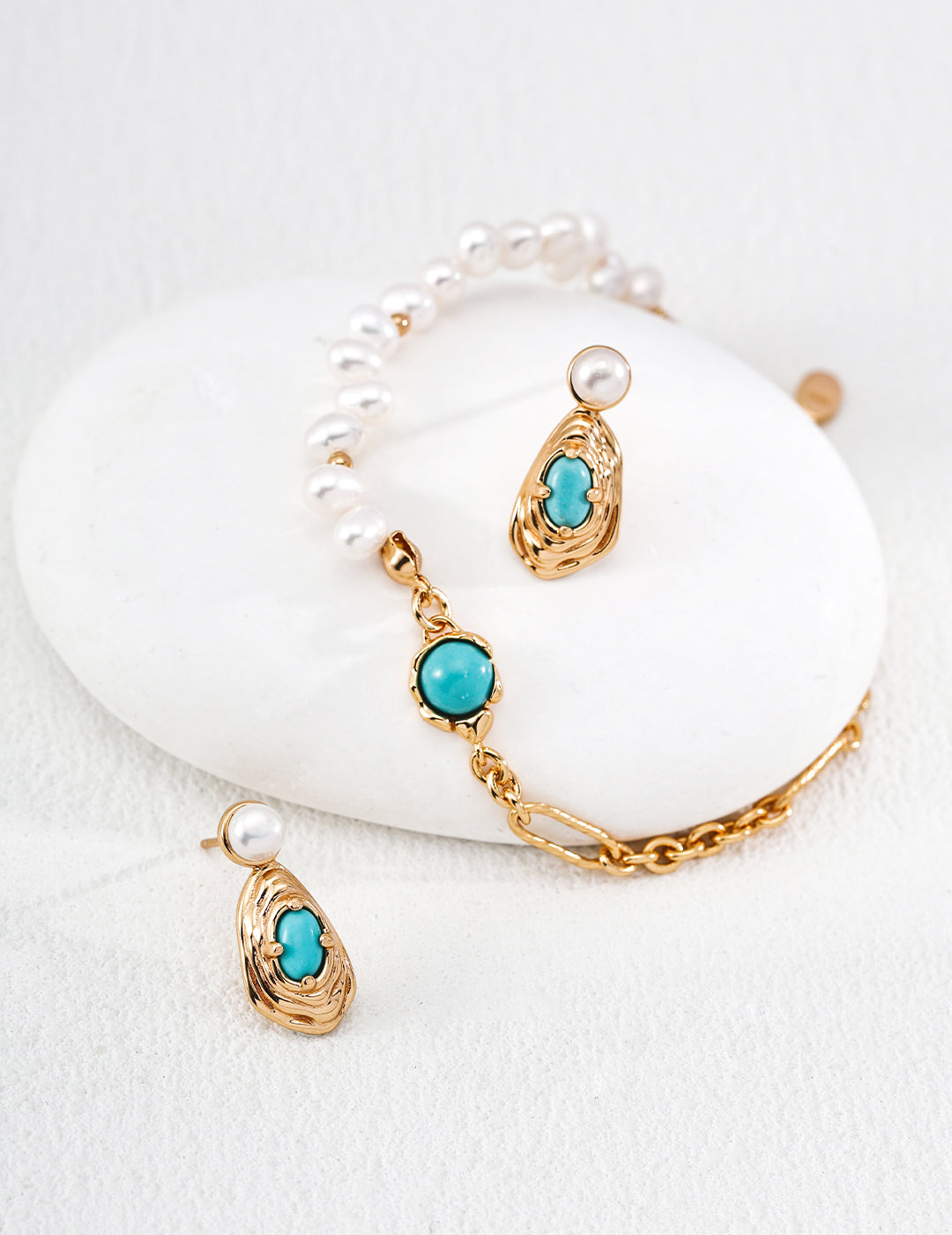 Turquoise Pearl Bracelet