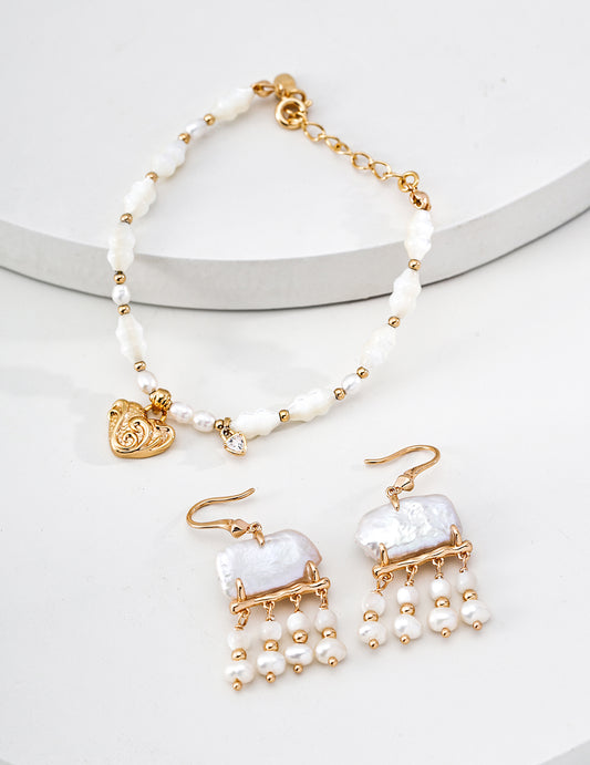 Shell Pearl Rhythm Bracelet