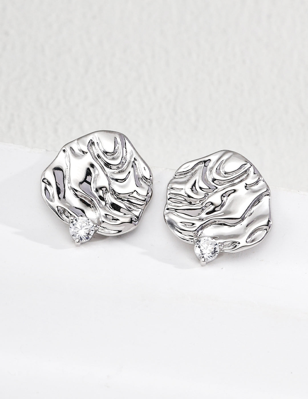 Clear Frame Earring