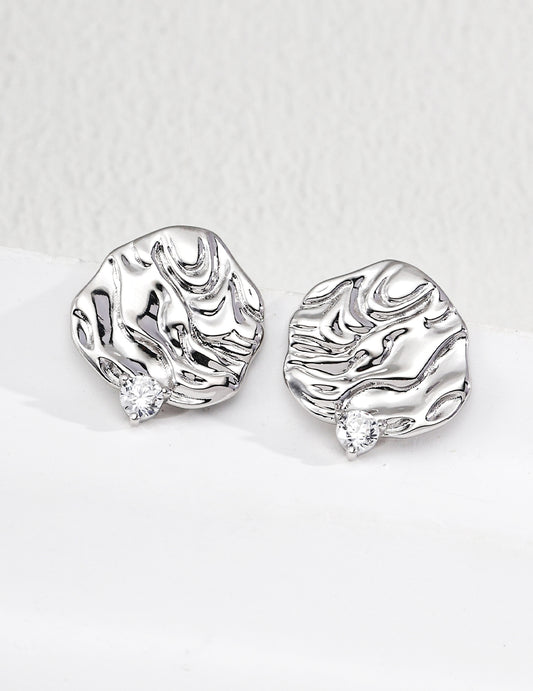 Clear Frame Earring