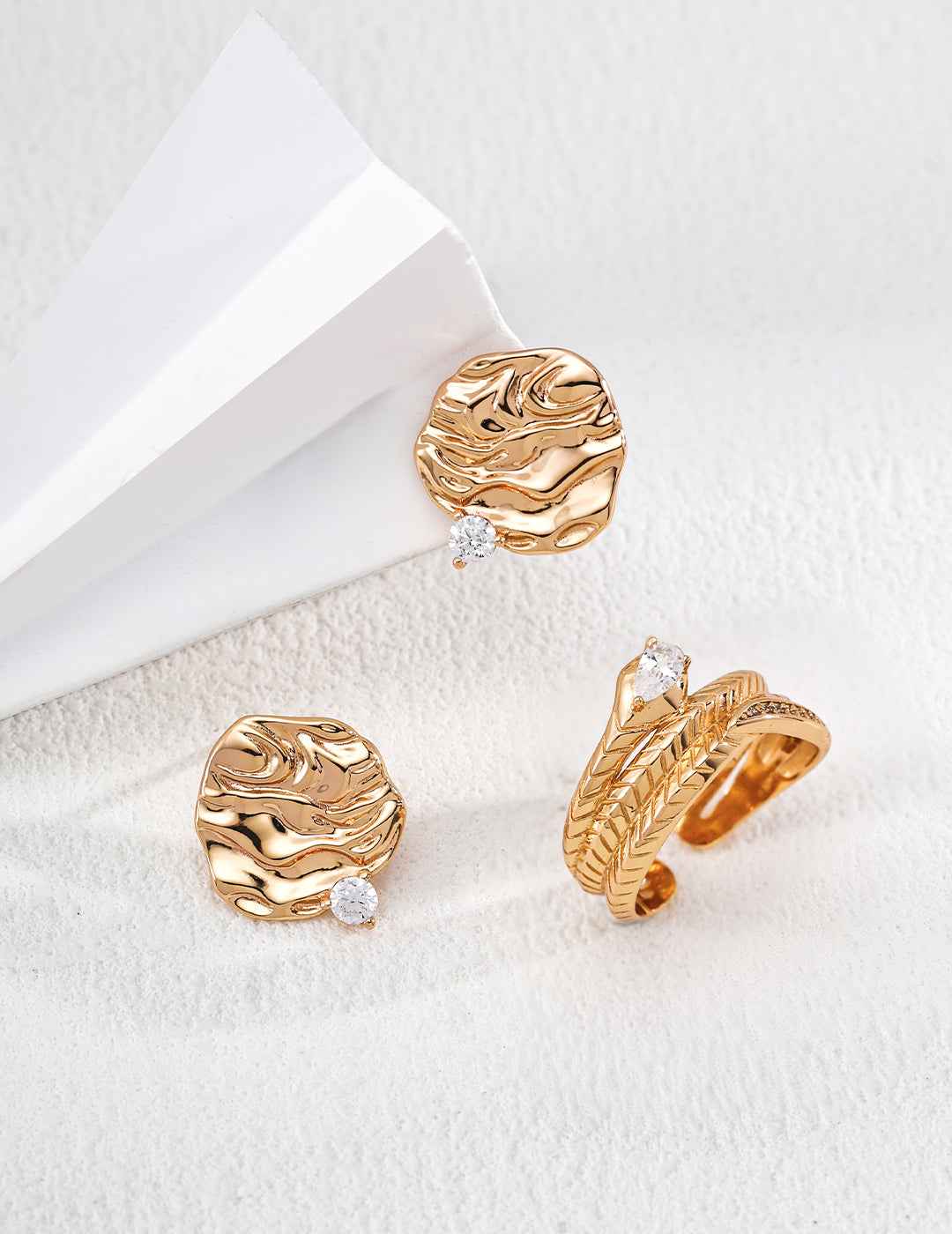 Clear Frame Earring