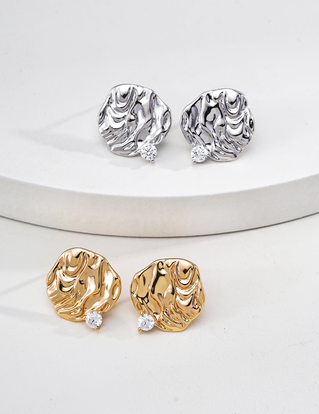 Clear Frame Earring