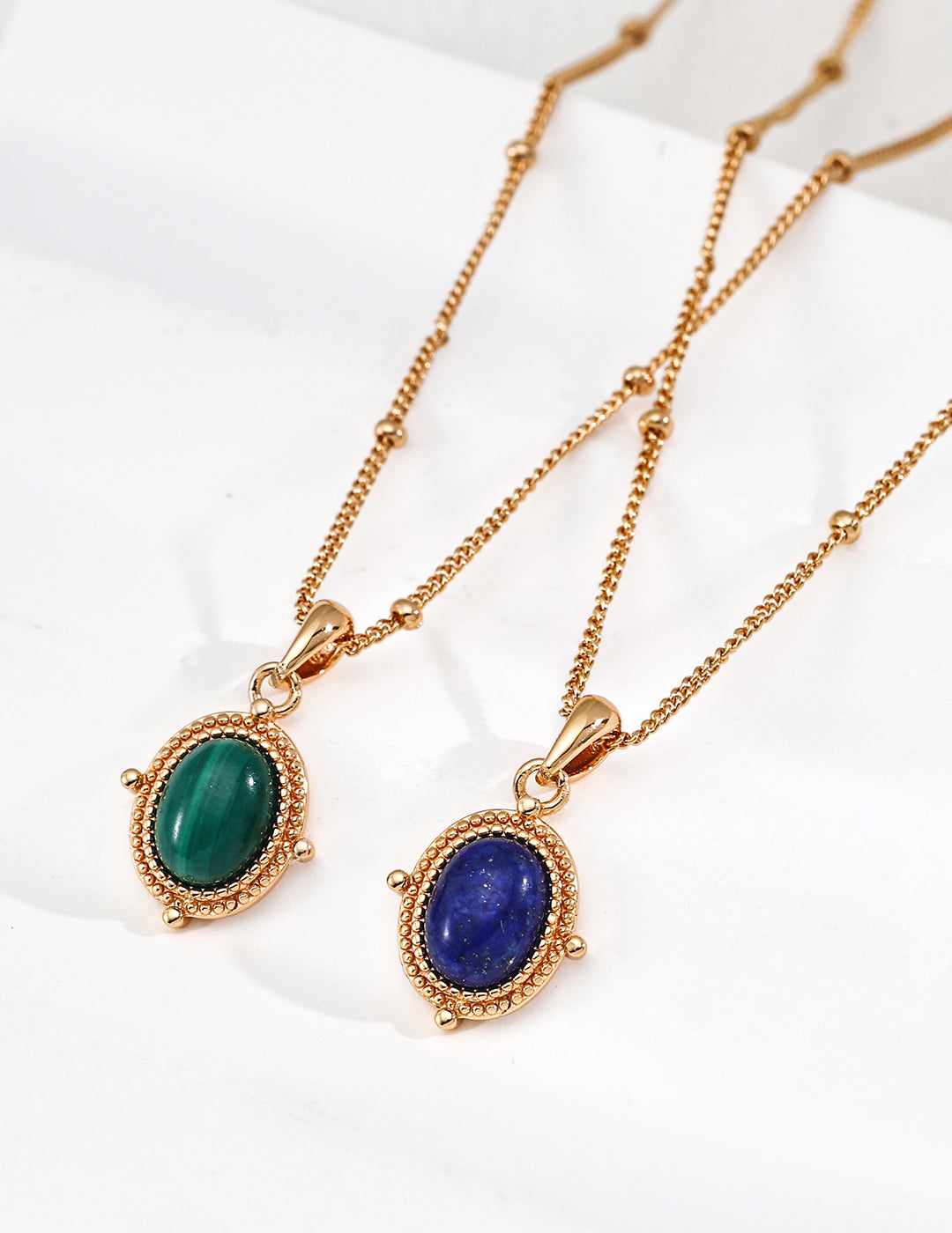 Stone Compass Necklace