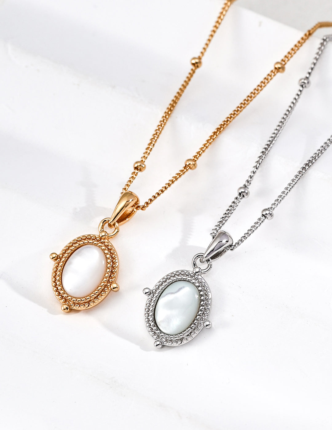 Stone Compass Necklace
