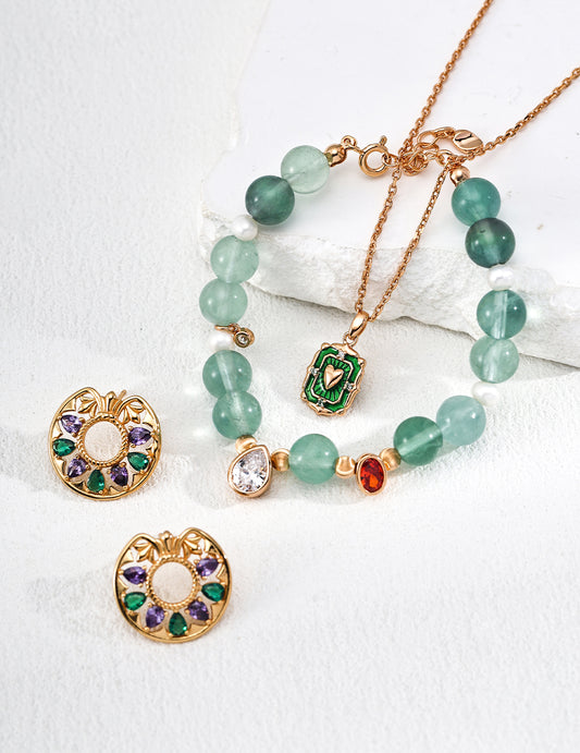 Glazed Current Necklace