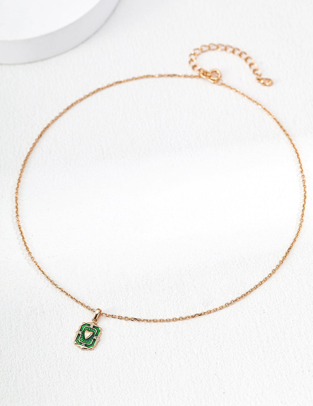Glazed Current Necklace