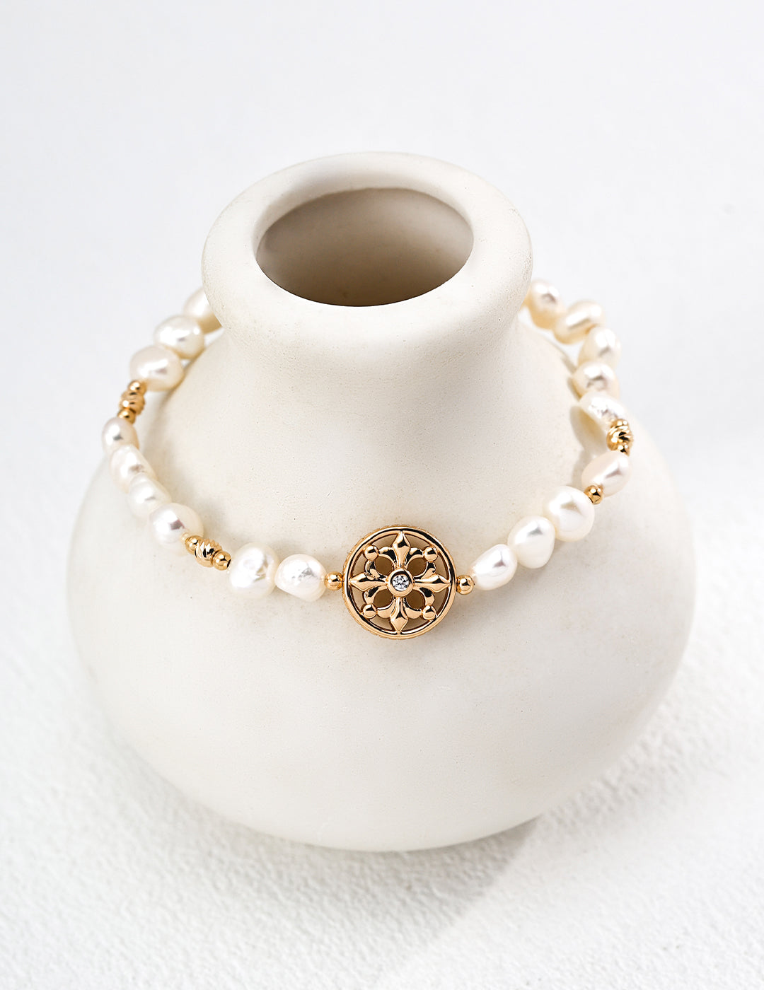 Pearl Halo Bracelet