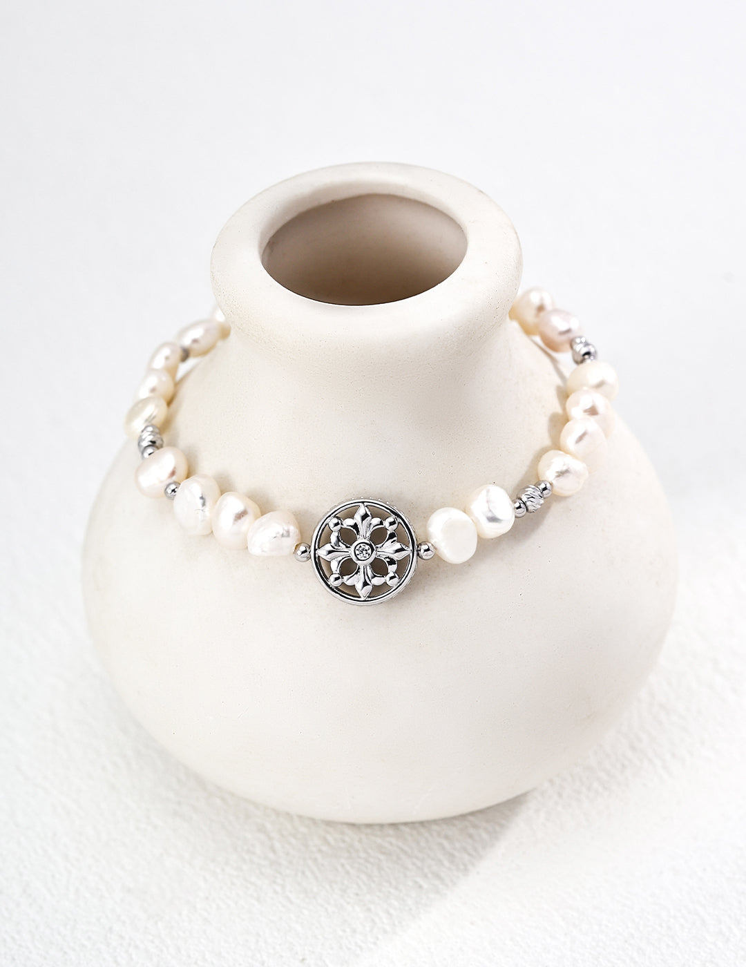 Pearl Halo Bracelet