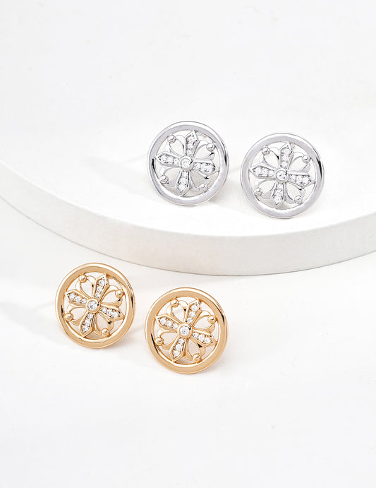 Pearl Halo Earring