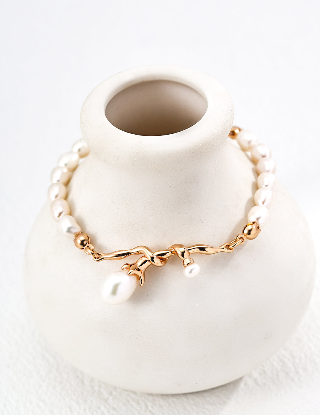 Pearl Measure Bracelet