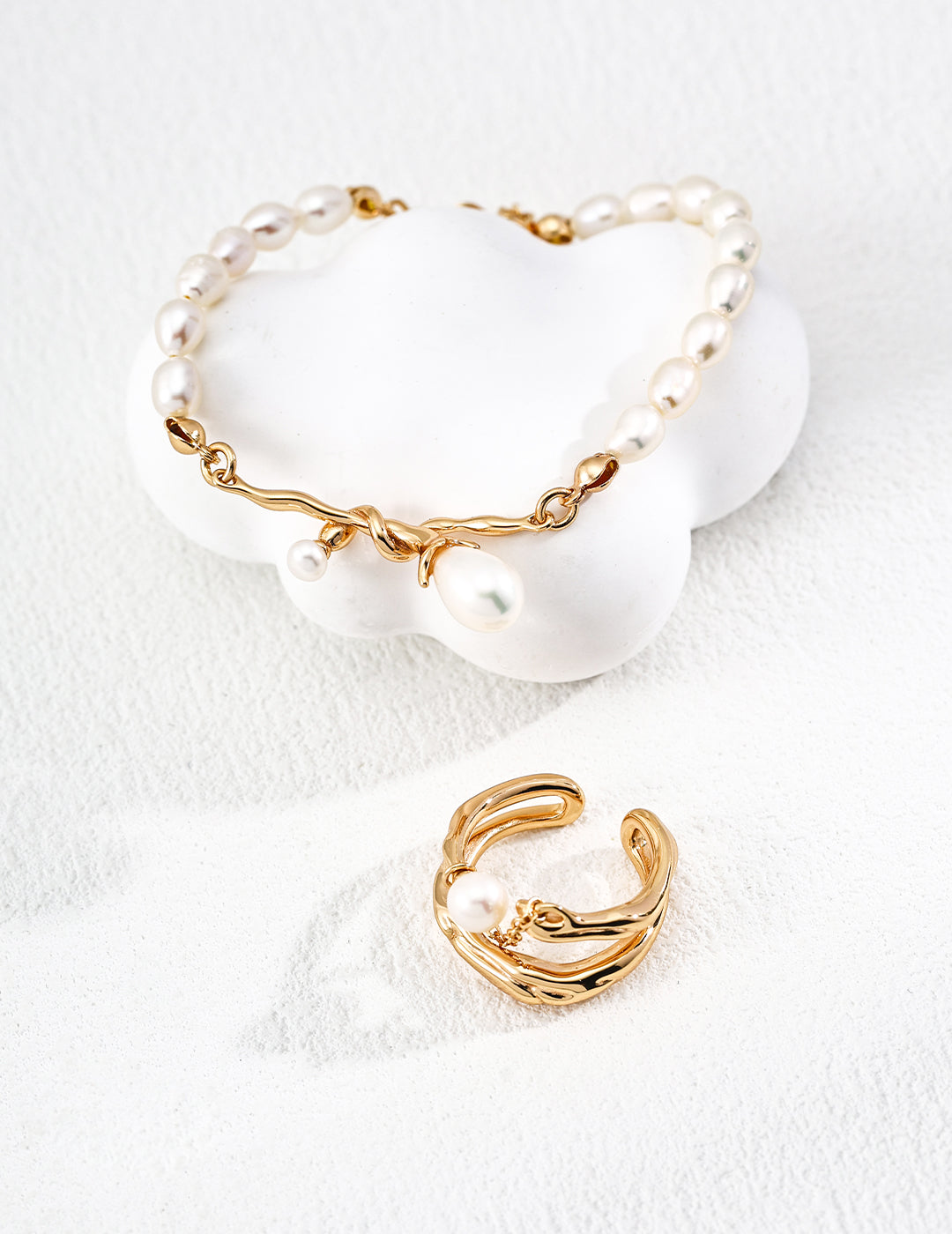 Pearl Measure Bracelet
