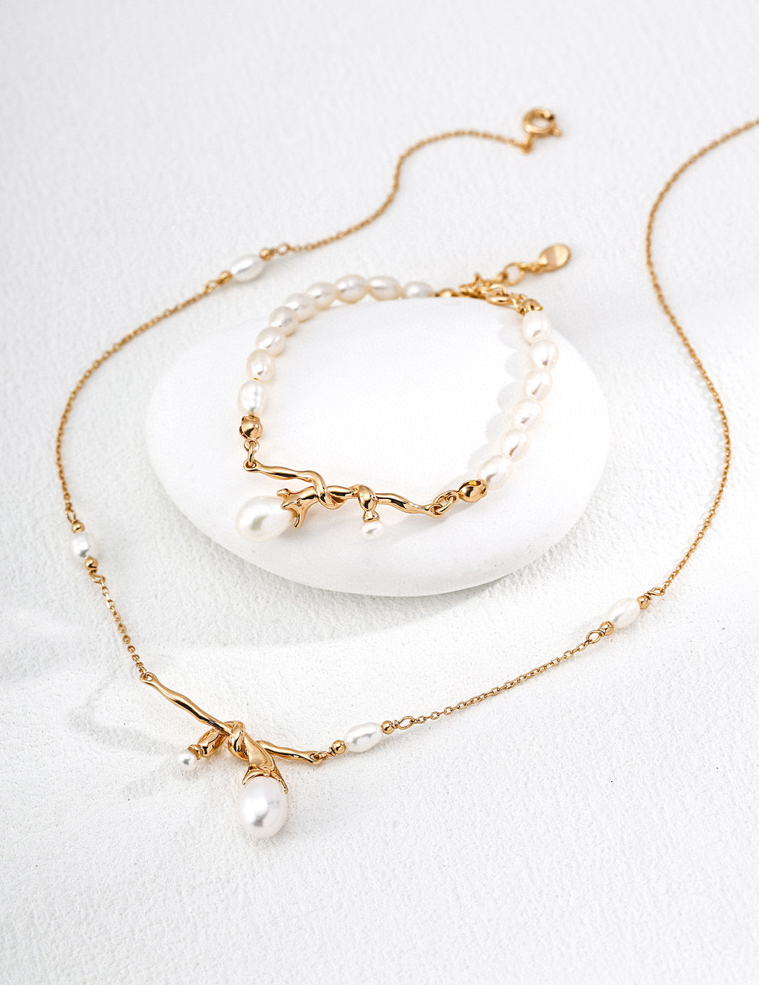 Pearl Measure Bracelet