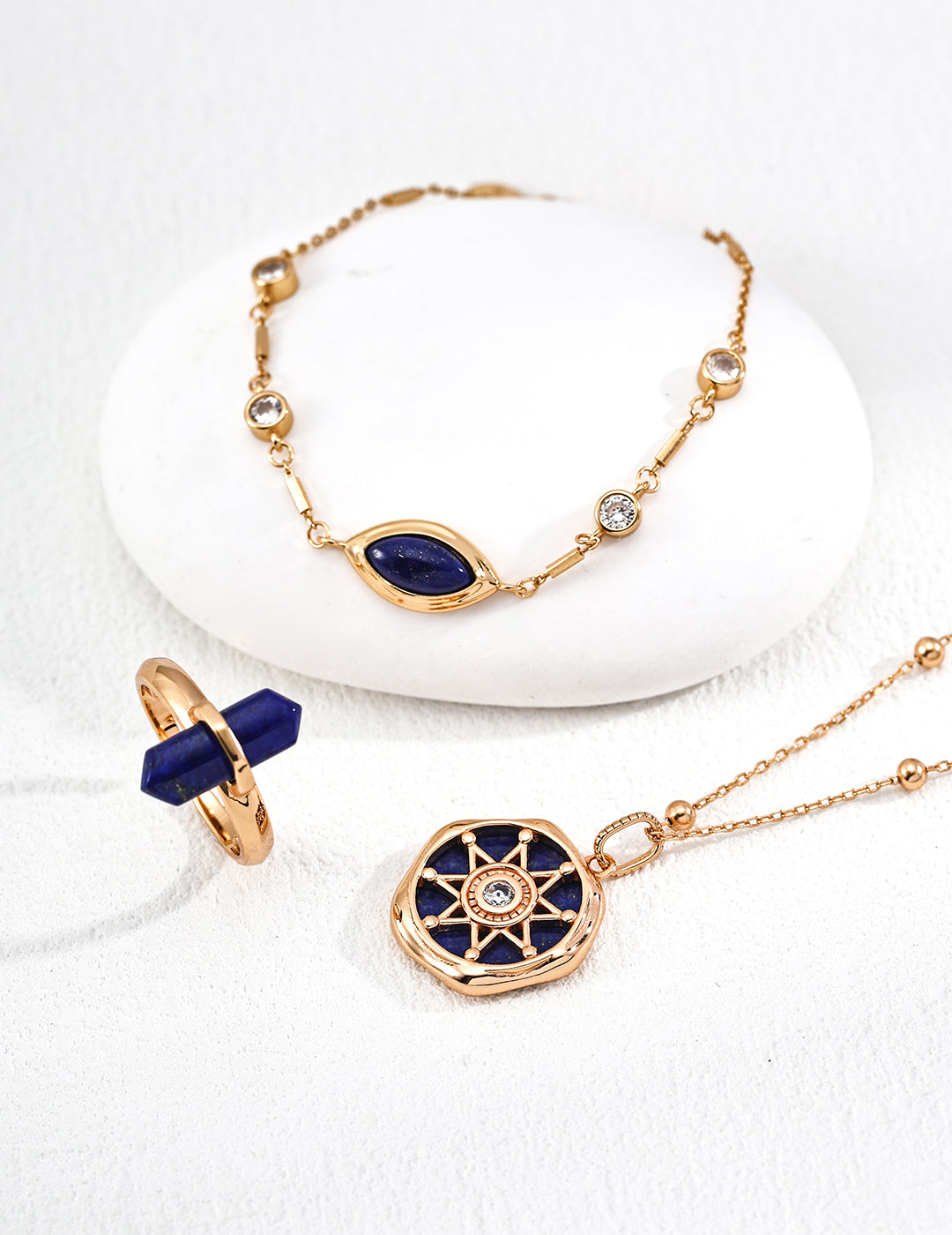 Lapis Ray Bracelet