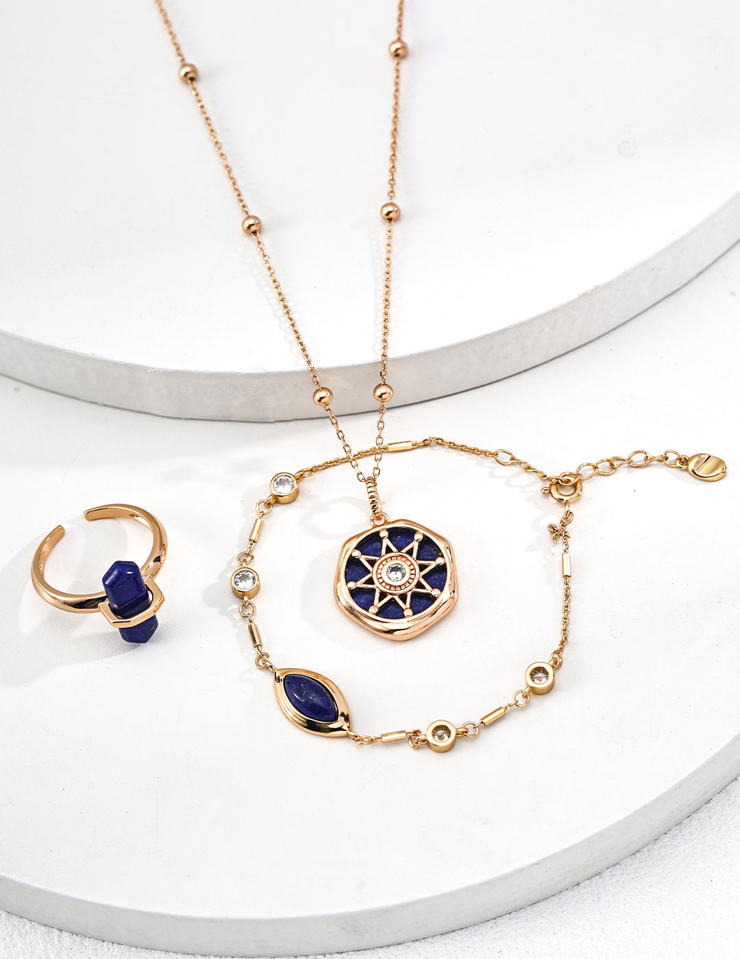 Lapis Ray Bracelet