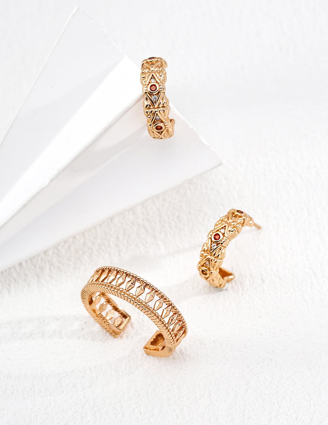 Radiant Frame Earring