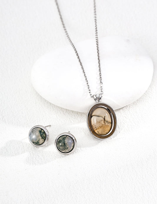 Agate Current Necklace