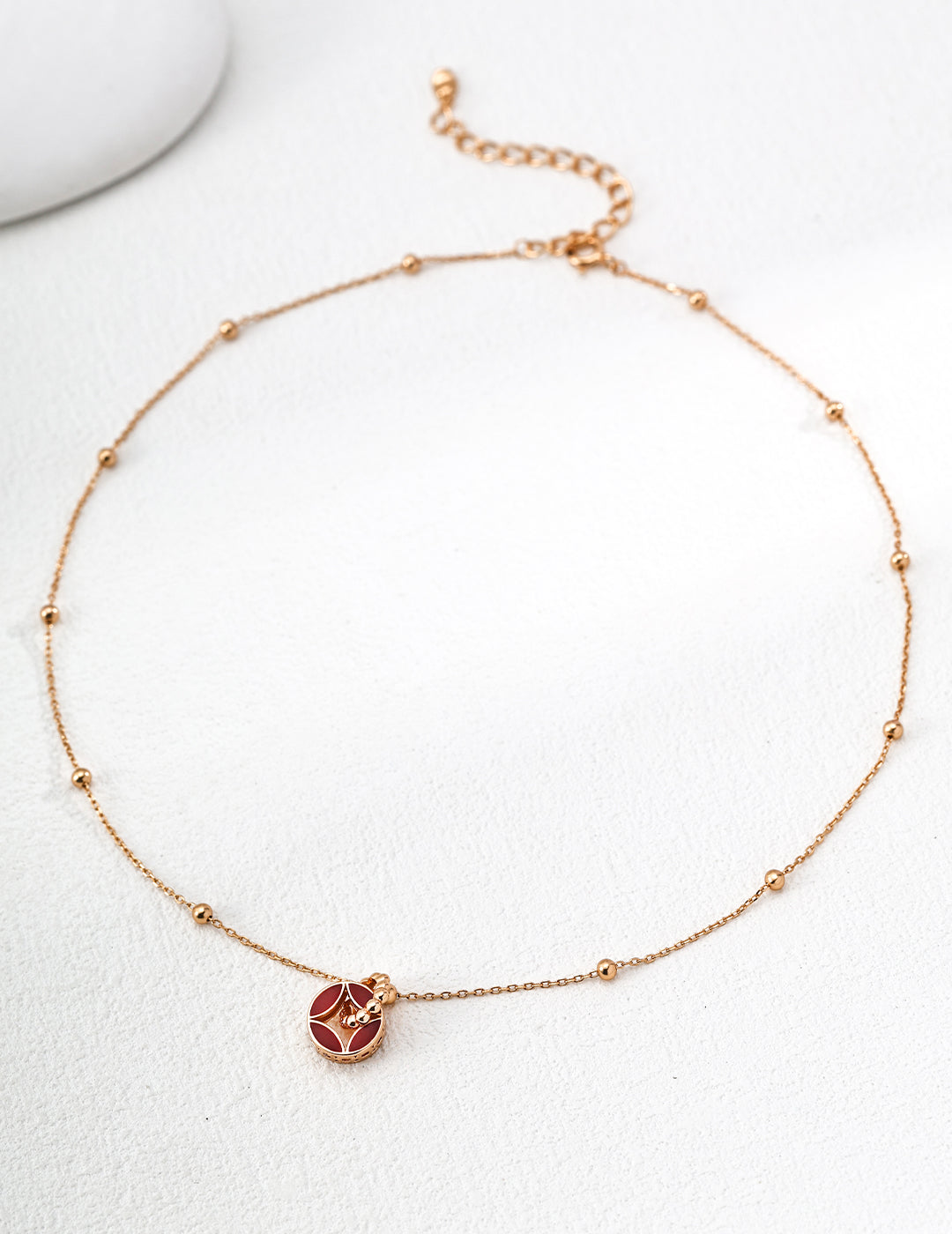 Glazed Line Necklace